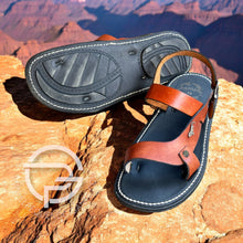Load image into Gallery viewer, Capa de Ozono Huarache Mexicano Hecho de Vaqueta