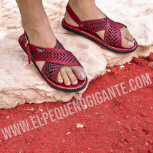 Load image into Gallery viewer, Skin Laser | Huarache de Piel Cruzado