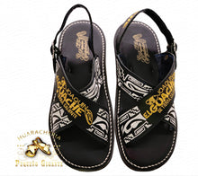 Load image into Gallery viewer, Huarache del Guache - Bordado en Piel