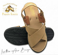 Load image into Gallery viewer, Air Beige Huarache Cruzado de Piel