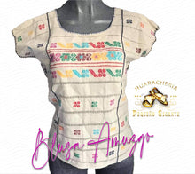 Load image into Gallery viewer, Blusa de Amuzgo Bordado a Mano en Telar | Unitalla