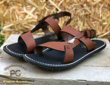 Load image into Gallery viewer, Capa de Ozono Huarache Mexicano Hecho de Vaqueta