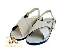 Load image into Gallery viewer, Huarache Cruzado White Pearl