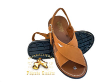 Load image into Gallery viewer, Huarache Sintético Pixel Caramelo