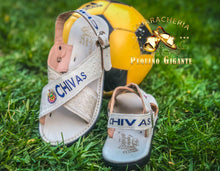 Load image into Gallery viewer, Club Chivas Huarache Bordado en Piel - Fútbol MX