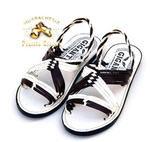 Load image into Gallery viewer, Tejido de Araña Combinado - Men's Huarache Artesanal Mexicano