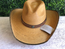 Load image into Gallery viewer, Indiana Vaquero Palma Morena Deshidratado con Ribete de Tela