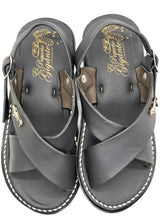 Load image into Gallery viewer, Negro / Black Huarache Cruzado de Piel
