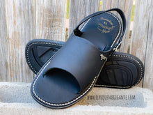 Load image into Gallery viewer, Huarache Open Toe Piel Café | Brown Leather