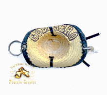 Load image into Gallery viewer, Llavero Sombrero Negro - Keychain Mexican Black Sombrero