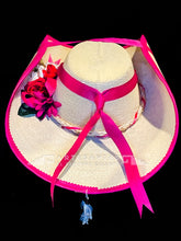 Cargar imagen en el visor de la galería, Sombrero Calentano para Dama con adorno Florales
